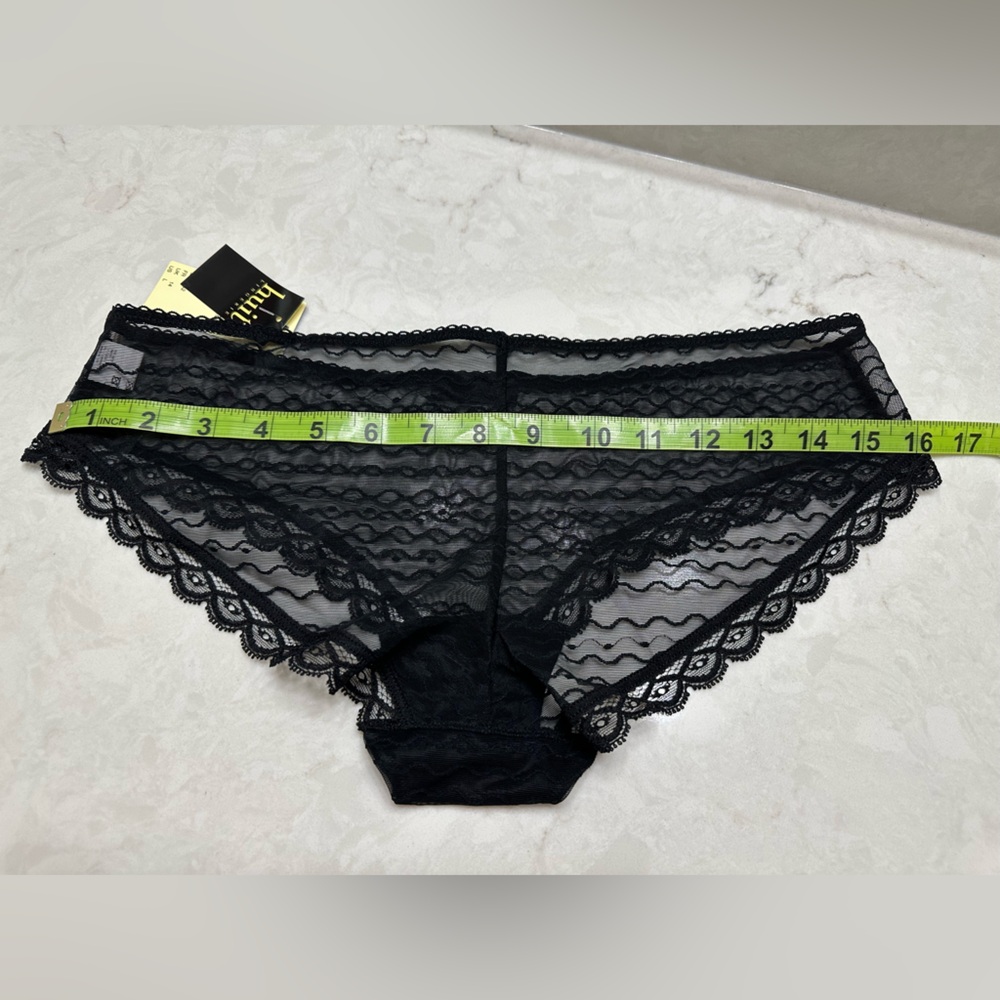 Chic Black Lace Women's Panties, NWT - Picture 6 of 7
